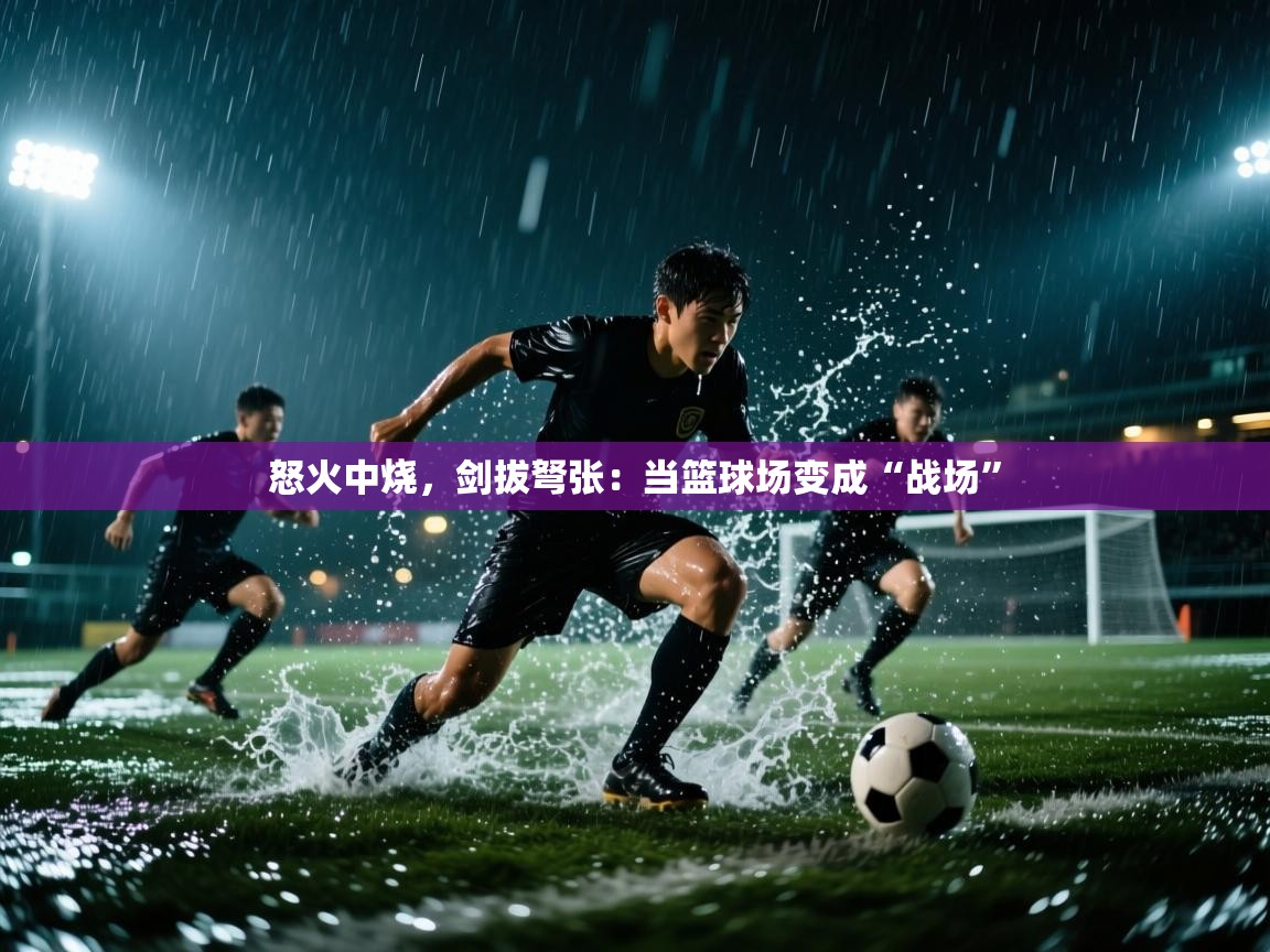 怒火中烧，剑拔弩张：当篮球场变成“战场”  第1张